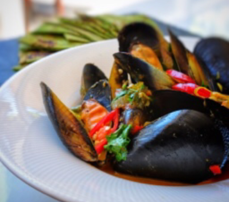 Spiced Mussels